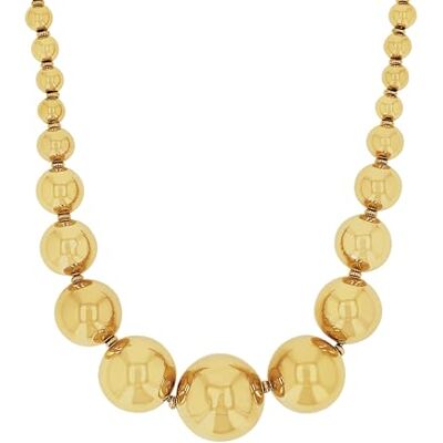 Joop! Damen Halskette Edelstahl Vergoldet/Golden Kugeln Anhänger JOO-N0019 Joop! Damen Halskette Edelstahl Vergoldet/Golden Kugeln Anhänger JOO-N0019