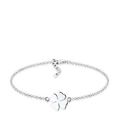 Elli Armband Damen Kleeblatt Symbol Glücksbringer in 925 Sterling Silber Elli Armband Damen Kleeblatt Symbol Glücksbringer in 925 Sterling Silber