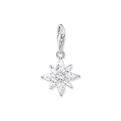THOMAS SABO Damen Charm-Anhänger Stern & Mond Charm Club 925 Sterling Silber 1794-051-14 THOMAS SABO Damen Charm-Anhänger Stern & Mond Charm Club 925 Sterling Silber 1794-051-14