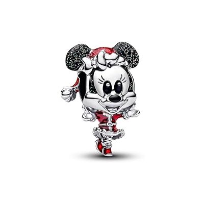 PANDORA Disney Minnie Maus Weihnachten Charm 794218C01 Charm Anhänger PANDORA Disney Minnie Maus Weihnachten Charm 794218C01 Charm Anhänger