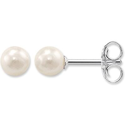 THOMAS SABO Perlenohrstecker Groß 925 Sterling Silber H1431 THOMAS SABO Perlenohrstecker Groß 925 Sterling Silber H1431