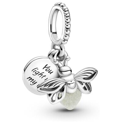 PANDORA Charm Anhänger Silber "Glow in the Dark- Glühwürmchen" 799352C01 PANDORA Charm Anhänger Silber "Glow in the Dark- Glühwürmchen" 799352C01