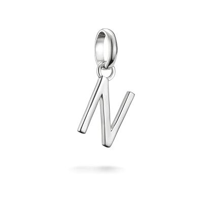 THOMAS SABO Charm Club Connect Charm-Anhänger Buchstabe Recyceltes 925 Silber THOMAS SABO Charm Club Connect Charm-Anhänger Buchstabe Recyceltes 925 Silber