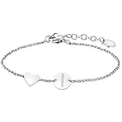 LIEBESKIND BERLIN Damen Schmuck Halskette und Armband aus Edelstahl Silber, Gold, Roségold, Schwarz – verstellbar – Geschenkidee LIEBESKIND BERLIN Damen Schmuck Halskette und Armband aus Edelstahl Silber, Gold, Roségold, Schwarz – verstellbar – Geschenkidee