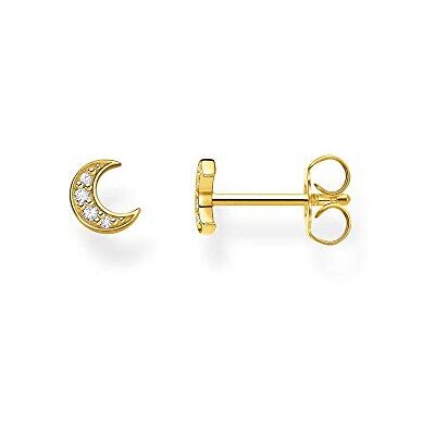THOMAS SABO Einzel Ohrstecker Mond pavé 925 Sterling Silber H2133 THOMAS SABO Einzel Ohrstecker Mond pavé 925 Sterling Silber H2133