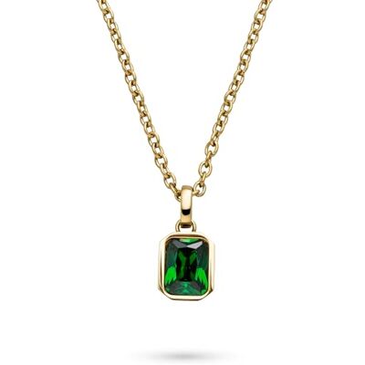 s.Oliver Necklace Elegante Halskette aus poliertem Edelstahl IP Gold Ankerkette 47 cm wasserfest & hautfreundlich s.Oliver Necklace Elegante Halskette aus poliertem Edelstahl IP Gold Ankerkette 47 cm wasserfest & hautfreundlich