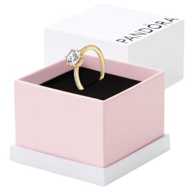 PANDORA Passions Ring Krone, 14-karätig vergoldet, mit klarem Cubic Zirkonia PANDORA Passions Ring Krone, 14-karätig vergoldet, mit klarem Cubic Zirkonia