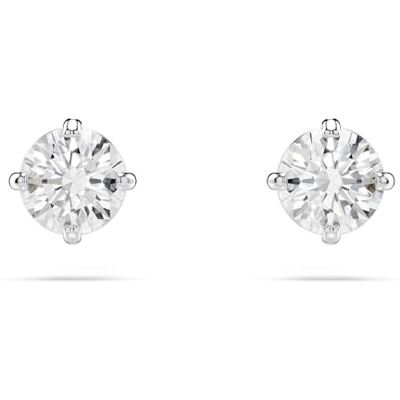 Swarovski Stilla Attract Ohrstecker, Rund, Klein, Weiss, Rhodiniert Swarovski Stilla Attract Ohrstecker, Rund, Klein, Weiss, Rhodiniert