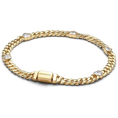 PANDORA Herz Cuban-Gliederarmband 564226C01 Damenarmband PANDORA Herz Cuban-Gliederarmband 564226C01 Damenarmband
