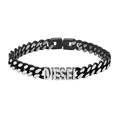 Diesel Herren Edelstahlarmband mit Faltverschluss Diesel Herren Edelstahlarmband mit Faltverschluss
