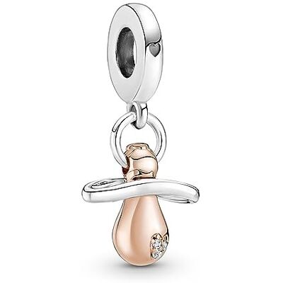 PANDORA Charm "Schnuller Kind" Silber rosévergoldet 781490C01 PANDORA Charm "Schnuller Kind" Silber rosévergoldet 781490C01