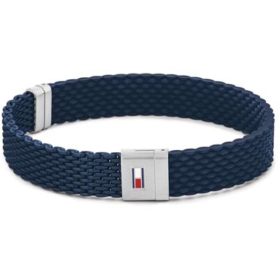 Tommy Hilfiger Jewelry armband für Herren aus Silikon aus Blau oder Schwarz Tommy Hilfiger Jewelry armband für Herren aus Silikon aus Blau oder Schwarz