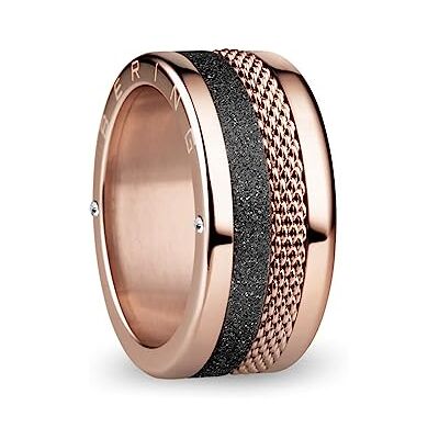 BERING Damen Ring in glänzendem roségold Arctic Symphony Collection aus Edelstahl Tejo BERING Damen Ring in glänzendem roségold Arctic Symphony Collection aus Edelstahl Tejo