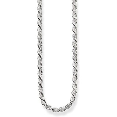THOMAS SABO Kordelkette geschwärzt 925 Sterlingsilber, Geschwärzt THOMAS SABO Kordelkette geschwärzt 925 Sterlingsilber, Geschwärzt