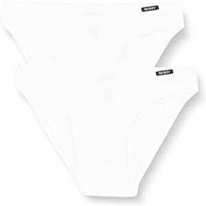 Skiny Damen Cotton Advantage Brazilian Slip, Weiß, 38 EU Skiny Damen Cotton Advantage Brazilian Slip, Weiß, 38 EU