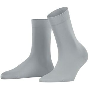 FALKE Damen Socken Cotton Touch W So Baumwolle einfarbig 1 Paar, Grau Silver 3203, 35-38 FALKE Damen Socken Cotton Touch W So Baumwolle einfarbig 1 Paar, Grau Silver 3203, 35-38