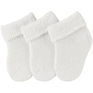 Sterntaler Erstlingssocken 3er Pack uni Baby Socken mit Innenfrottee und Umschlag hautsympathische Neugeborenen Socken mit hohem Baumwollanteil Unisex Strümpfe einfarbig, ecru, Größe 0 Sterntaler Erstlingssocken 3er Pack uni Baby Socken mit Innenfrottee und Umschlag hautsympathische Neugeborenen Socken mit hohem Baumwollanteil Unisex Strümpfe einfarbig, ecru, Größe 0