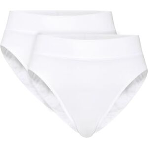 CALIDA Elastic Duopack Slip, Unterhose Damen, im Doppelpack, high Waist Weiss 44-46 CALIDA Elastic Duopack Slip, Unterhose Damen, im Doppelpack, high Waist Weiss 44-46