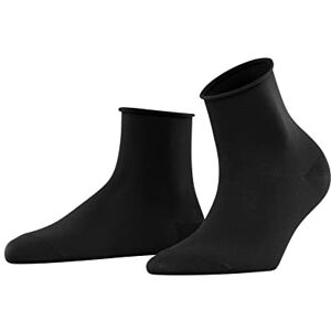 FALKE Damen Socken Cotton Touch W Sso Baumwolle einfarbig 1 Paar, Schwarz Black 3000, 39-42 FALKE Damen Socken Cotton Touch W Sso Baumwolle einfarbig 1 Paar, Schwarz Black 3000, 39-42