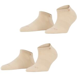 Burlington Damen Sneakersocken Everyday Sneaker 2-Pack W SN Baumwolle kurz einfarbig 2 Paar, Beige (Sand Stone 4024), 36-41 Burlington Damen Sneakersocken Everyday Sneaker 2-Pack W SN Baumwolle kurz einfarbig 2 Paar, Beige (Sand Stone 4024), 36-41