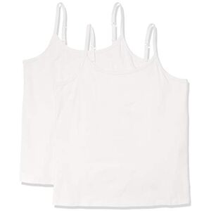 Amazon Essentials Damen Camisole (Erhältlich in Übergröße), 2er-Pack, Weiß, 6XL Große Größen Amazon Essentials Damen Camisole (Erhältlich in Übergröße), 2er-Pack, Weiß, 6XL Große Größen