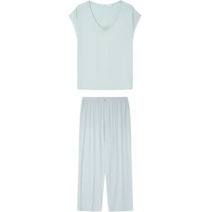 Women'secret Capri Pyjama Soft Touch für Damen, grün, XS Women'secret Capri Pyjama Soft Touch für Damen, grün, XS