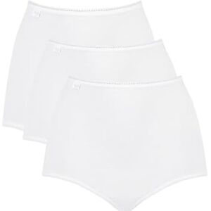 Sloggi Damen Unterhose 24/7 Cotton Maxi , Baumwolle, 3-Pack, 44, Weiß Sloggi Damen Unterhose 24/7 Cotton Maxi , Baumwolle, 3-Pack, 44, Weiß