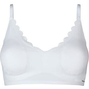 Skiny Damen Micro Essentials 084272 Bustier, White (084272), 38 EU Skiny Damen Micro Essentials 084272 Bustier, White (084272), 38 EU