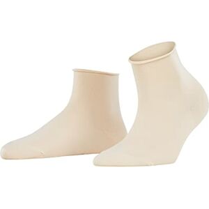 FALKE Damen Socken Cotton Touch W Sso Baumwolle einfarbig 1 Paar, Beige Cream 4011, 39-42 FALKE Damen Socken Cotton Touch W Sso Baumwolle einfarbig 1 Paar, Beige Cream 4011, 39-42