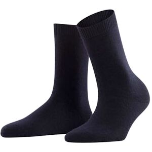 FALKE Damen Socken Cosy Wool W So Wolle Kaschmir einfarbig 1 Paar, Blau Dark Navy 6375, 39-42 FALKE Damen Socken Cosy Wool W So Wolle Kaschmir einfarbig 1 Paar, Blau Dark Navy 6375, 39-42