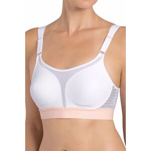 Triumph Damen Sport-BH Triaction Extreme Lite N EX, ohne Bügel, Gepolstert, 80C, Weiß Triumph Damen Sport-BH Triaction Extreme Lite N EX, ohne Bügel, Gepolstert, 80C, Weiß