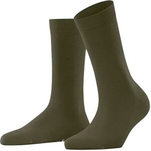 FALKE Damen Socken Family W So nachhaltige Baumwolle einfarbig 1 Paar, Grün Artichoke 7436, 39-42 FALKE Damen Socken Family W So nachhaltige Baumwolle einfarbig 1 Paar, Grün Artichoke 7436, 39-42