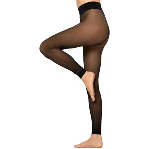 Nur Die Warm & Transparent Leggings 80 DEN strapazierfähig transparente Matte Optik beige durchscheinend warm weich Komfortbund Winter Herbst Damen, schwarz, M Nur Die Warm & Transparent Leggings 80 DEN strapazierfähig transparente Matte Optik beige durchscheinend warm weich Komfortbund Winter Herbst Damen, schwarz, M