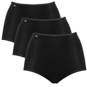 Sloggi Damen Unterhose 24/7 Microfibre Maxi , Recycelte Mikrofaser, 3-Pack, 46, Schwarz Sloggi Damen Unterhose 24/7 Microfibre Maxi , Recycelte Mikrofaser, 3-Pack, 46, Schwarz