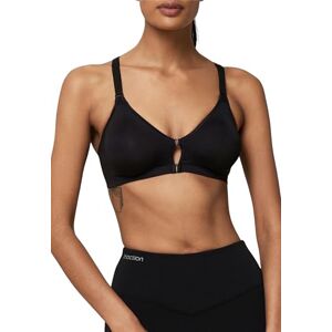 Triumph Damen Sport-BH Triaction Fitness F, ohne Bügel, Gepolstert, 75B, Schwarz Triumph Damen Sport-BH Triaction Fitness F, ohne Bügel, Gepolstert, 75B, Schwarz