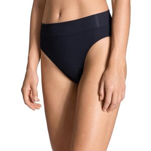 CALIDA Elastic Slip Damen, mit breitem Softbund, High Waist, natürlich atmungsaktive und weiche Single Jersey-Qualität Dark Lapis Blue 44-46 CALIDA Elastic Slip Damen, mit breitem Softbund, High Waist, natürlich atmungsaktive und weiche Single Jersey-Qualität Dark Lapis Blue 44-46
