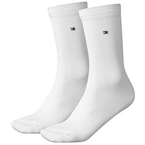 Tommy Hilfiger Damen Clssc Socken, Weiß, 39-42 EU Tommy Hilfiger Damen Clssc Socken, Weiß, 39-42 EU