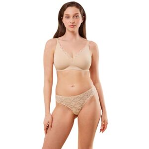 Triumph Damen Amourette Hipster String, Skin, 44 Triumph Damen Amourette Hipster String, Skin, 44