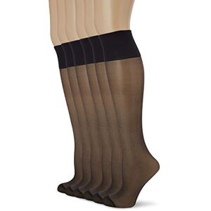 DIM Damen-Kniestrümpfe Beauty Resist Transparent x6 Langanhaltender Komfort Verstärktes Netz Lycra Anti-Fleck Optimaler Halt DIM Damen-Kniestrümpfe Beauty Resist Transparent x6 Langanhaltender Komfort Verstärktes Netz Lycra Anti-Fleck Optimaler Halt
