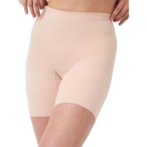 Spanx Shapewear für Damen Tummy Control Power Short (Regular und Übergröße), Soft Nude, XL Spanx Shapewear für Damen Tummy Control Power Short (Regular und Übergröße), Soft Nude, XL