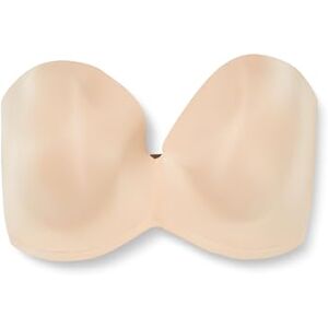 Wonderbra Damen Ultimate Strapless trägerloser BH nahtlos starker Halt Push-Up , Strapless-BHskin, 70E Wonderbra Damen Ultimate Strapless trägerloser BH nahtlos starker Halt Push-Up , Strapless-BHskin, 70E