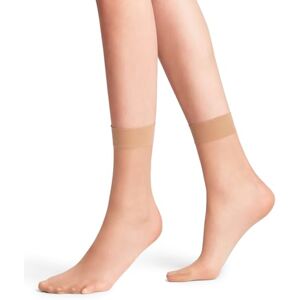 FALKE Damen Socken Seidenglatt 15 DEN W So transparent einfarbig 1 Paar, Hautfarben Powder 4169, 35-38 FALKE Damen Socken Seidenglatt 15 DEN W So transparent einfarbig 1 Paar, Hautfarben Powder 4169, 35-38
