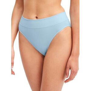 CALIDA Elastic Slip, Unterhose Damen, breiter Softbund, High Waist, atmungsaktive Single Jersey-Qualität Cascade Blue 44-46 CALIDA Elastic Slip, Unterhose Damen, breiter Softbund, High Waist, atmungsaktive Single Jersey-Qualität Cascade Blue 44-46
