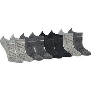 Saucony Damen Rundry Performance Super Lite No-Show Athletic Socken, Grey Fashion (8 Paar), Medium (8er Pack) Saucony Damen Rundry Performance Super Lite No-Show Athletic Socken, Grey Fashion (8 Paar), Medium (8er Pack)