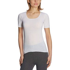 Schiesser Damen Spenzer halbarm Luxury Baumwolle Unterhemd, Weiss_200764, 36 Schiesser Damen Spenzer halbarm Luxury Baumwolle Unterhemd, Weiss_200764, 36