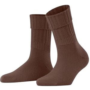 FALKE Damen Socken Striggings Rib W So Wolle einfarbig 1 Paar, Braun Cinnamon 5186, 35-38 FALKE Damen Socken Striggings Rib W So Wolle einfarbig 1 Paar, Braun Cinnamon 5186, 35-38