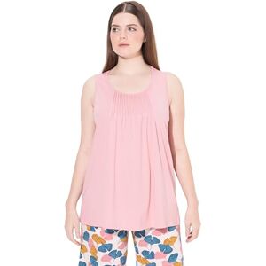 Ulla Popken Damen große Größen Übergrößen Plus Size Pyjama-Top, Biesen, Rundhals, ärmellos, Biobaumwolle zartrosa 50+ 840548510-50+ Ulla Popken Damen große Größen Übergrößen Plus Size Pyjama-Top, Biesen, Rundhals, ärmellos, Biobaumwolle zartrosa 50+ 840548510-50+