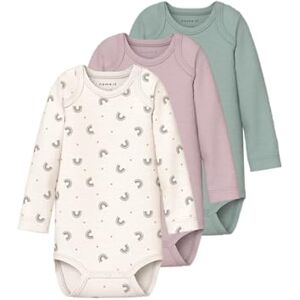 NAME IT Damen Nbfbody 3P Ls Rainbow Noos, Jet Stream, Numeric_98 NAME IT Damen Nbfbody 3P Ls Rainbow Noos, Jet Stream, Numeric_98