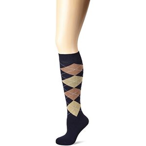 PFIFF 100322 Unisex-Reitstrumpf, kariert Socke- Gr. 34, Blue/Beige PFIFF 100322 Unisex-Reitstrumpf, kariert Socke- Gr. 34, Blue/Beige