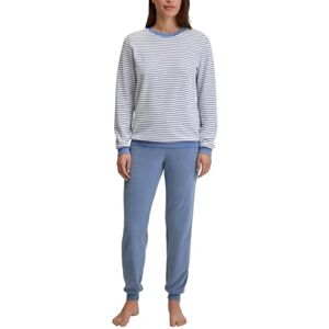 CALIDA Soft Dreams Bündchen-Pyjama Damen, Frottee-Qualität aus Baumwollmix CALIDA Soft Dreams Bündchen-Pyjama Damen, Frottee-Qualität aus Baumwollmix